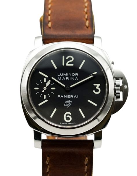 winding a Panerai watch